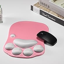 Cute mouse mat offers comfort and support
