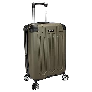 Amazon.com | Dejuno Tutin 3-Piece Hardside Spinner Luggage Set