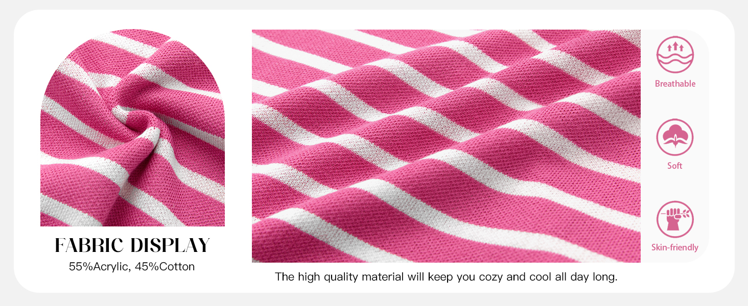 striped sweater for women