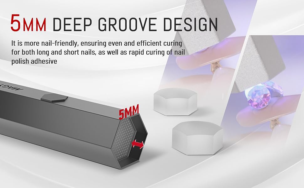 Metal Mini Handheld UV Nail Light 