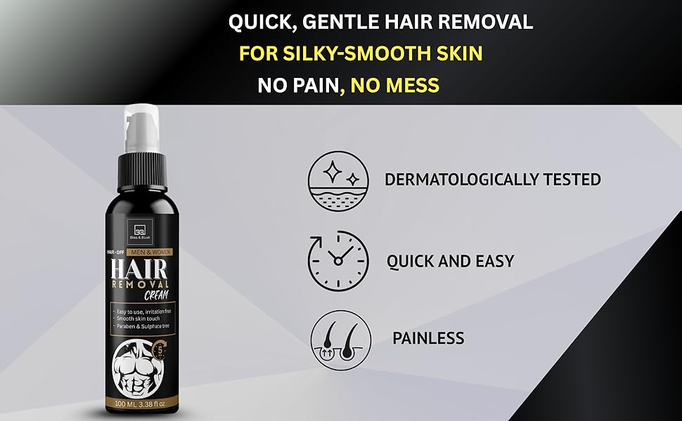 benefits of bliss & blush hair removal