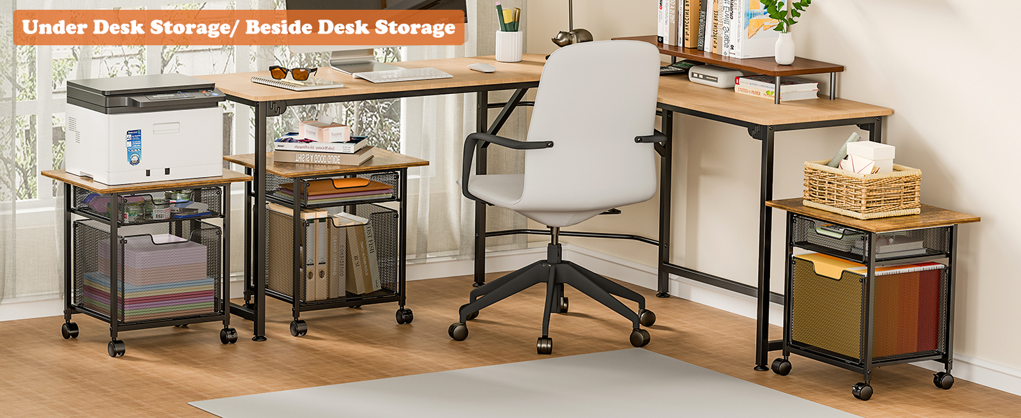 Printer Cart Under/Beside Desk