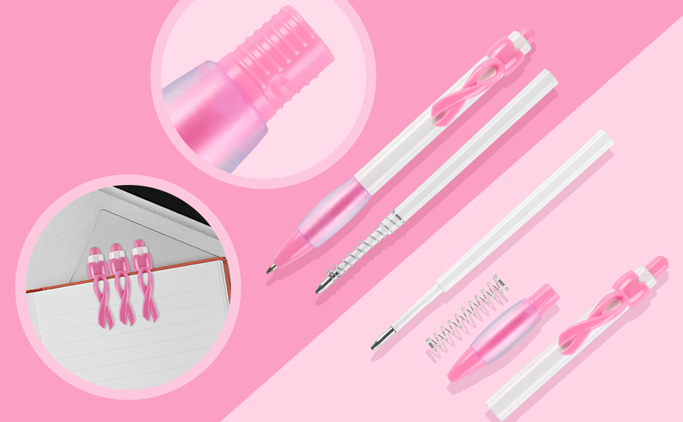 SANNIX breast cancer awareness pens