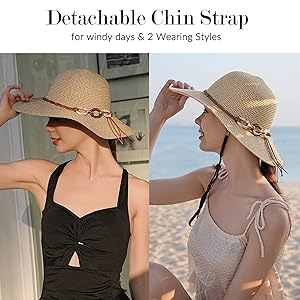 beach hats for women packable sun hat womens straw hats for women