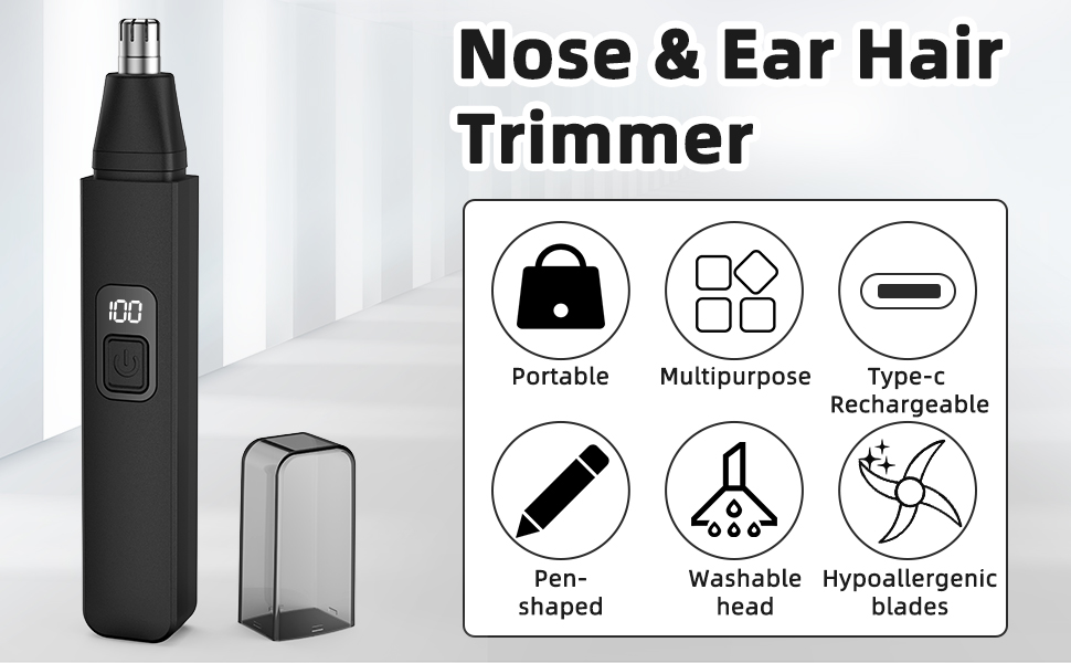 Nose hair trimmer