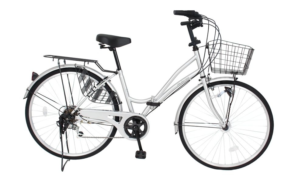 21Technology折りたたみママチャリ 26インチ ６段ギヤ付き Amazon | 21Technology 折りたたみママチャリ (26インチ) 自転車