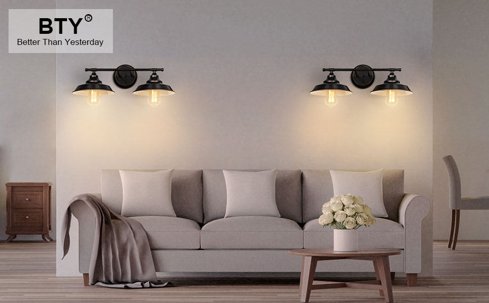 Industrial Light Fixture Wall Mount