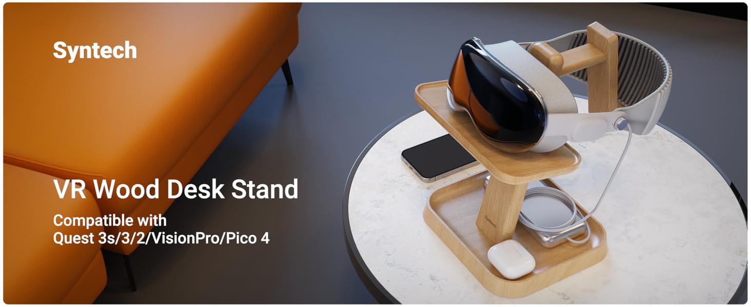Syntech VR Wood Desk Stand