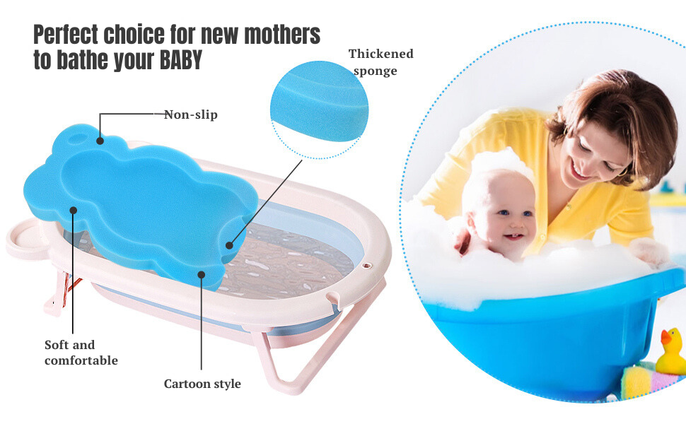 Baby Bath Sponge Pad