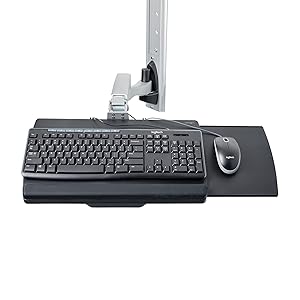 Wall Mount Workstation, VESA Mount For 32" Monitors (22lb/10kg)