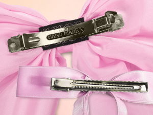 Hair bow clips