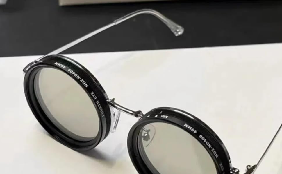 CHENMEIYOUPIN 1-9 Gears Adjustable Sunglasses For Men