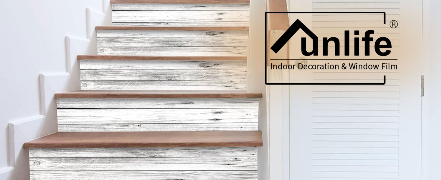 stair riser decal peel and stick