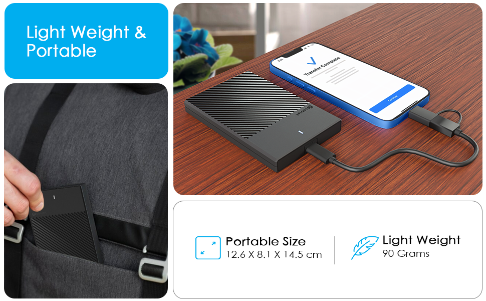 LIGHT WEIGHT & PORTABLE