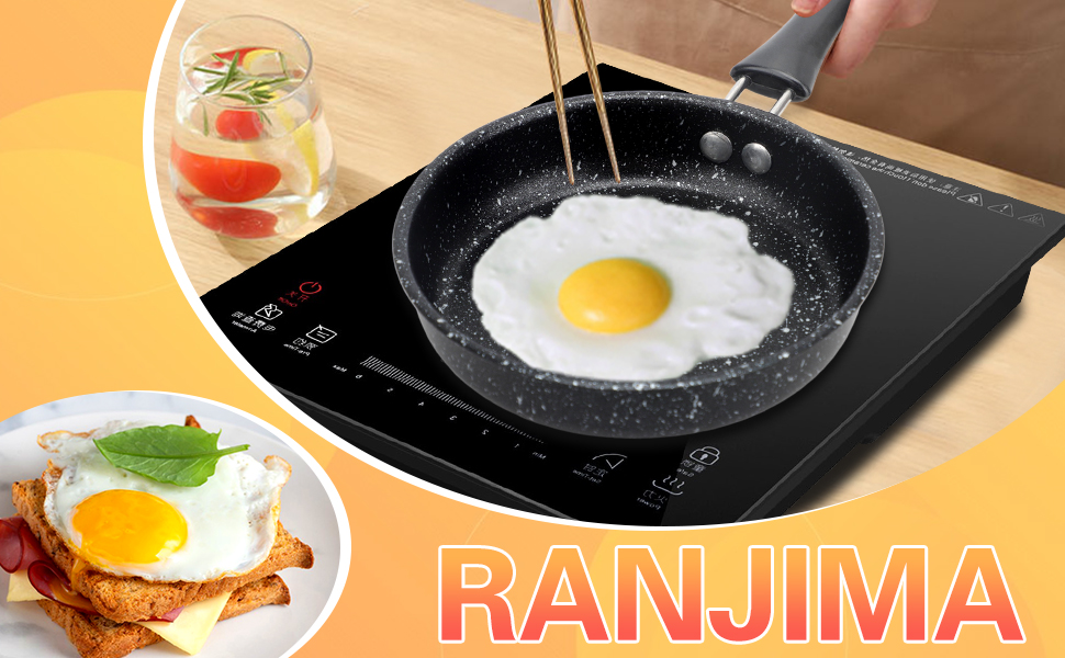 RANJIMA Mini Pfanne, 12cm Kleine Pfanne für Spiegeleier Mini Bratpfanne ... RANJIMA Mini Pfanne, 12cm Kleine Pfanne für Spiegeleier Mini Bratpfanne ...