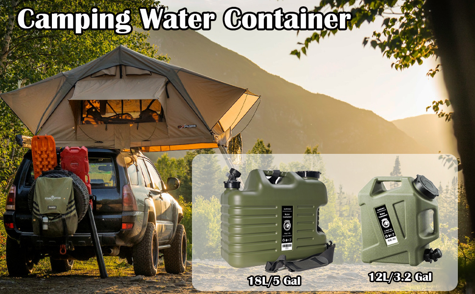 emergency water storage