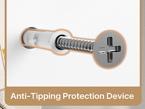 Free standing toilet storage cabinet