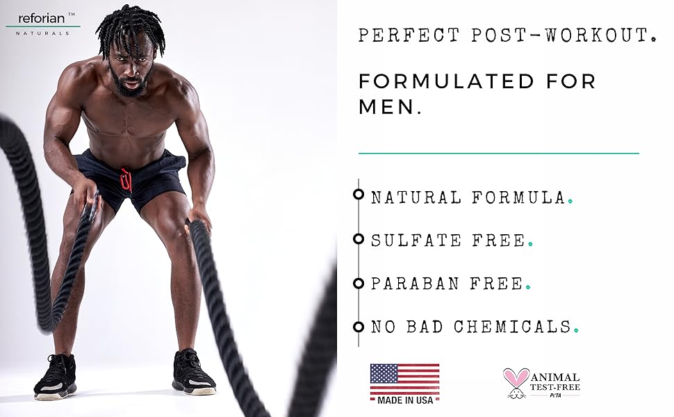 post workout shampoo for men
