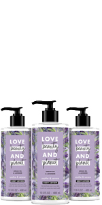 Love Beauty and Planet Argan Oil & Lavender Soothe & Serene Lotion, 3 x 13.5 oz