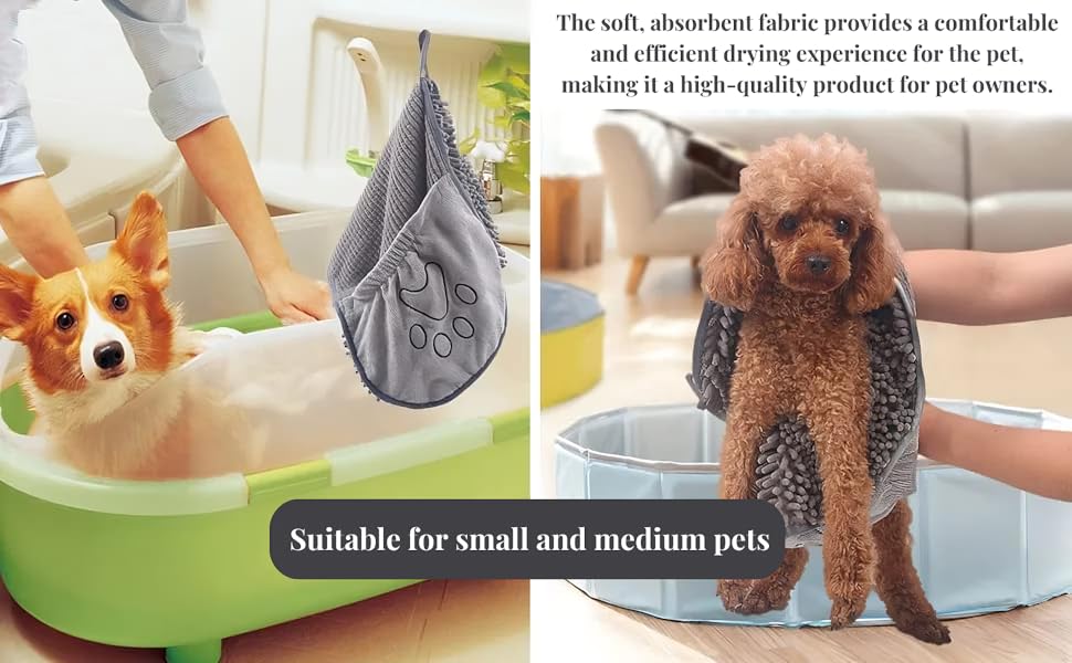 dog cat bath glove towel brush dry size shihtzu blower comb bag travelling sprayer sponge freshener