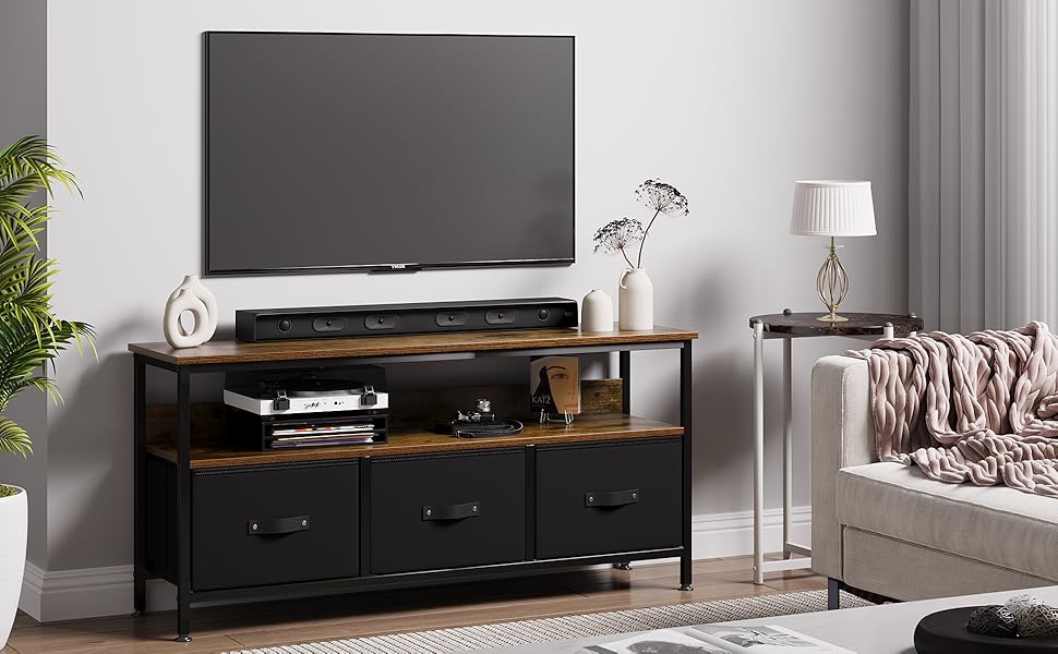 IDEALHOUSE Dresser TV Stand 55 Inch Entertainment Center