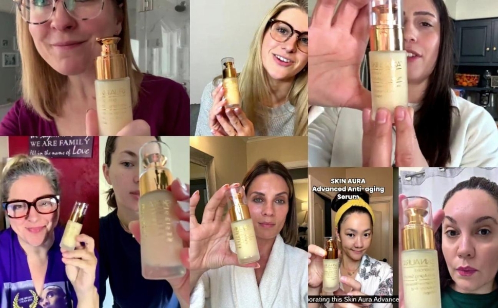 美容液 BLOOM AURA LUXURY SKIN SERUM BLOOM AURA（ブルーム