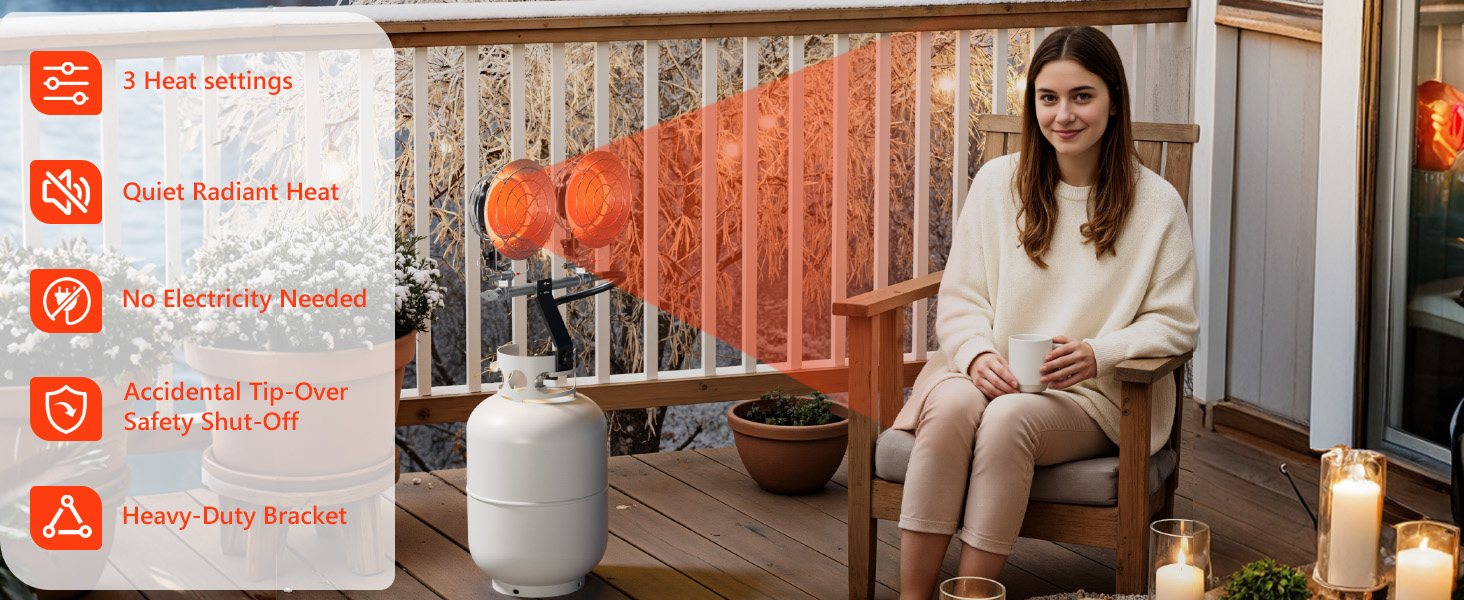 portable propane heater