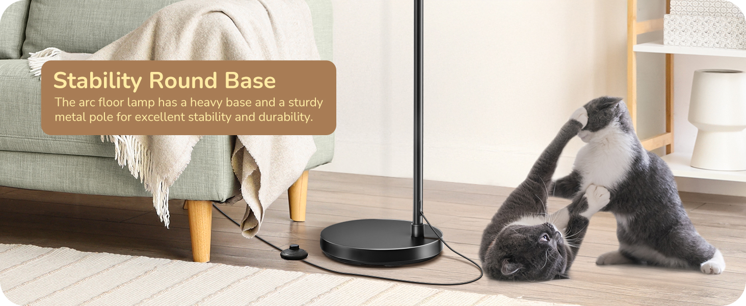 arc floor lamps for living room