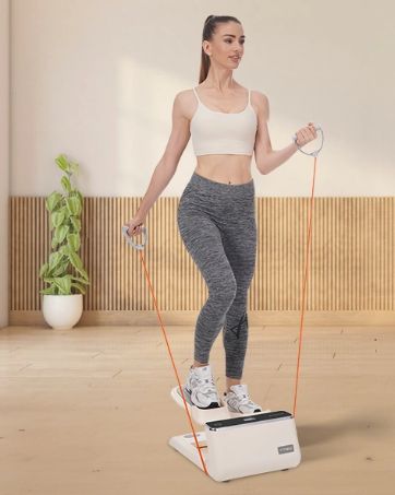 Heavy duty stair stepper with wide foot pedal