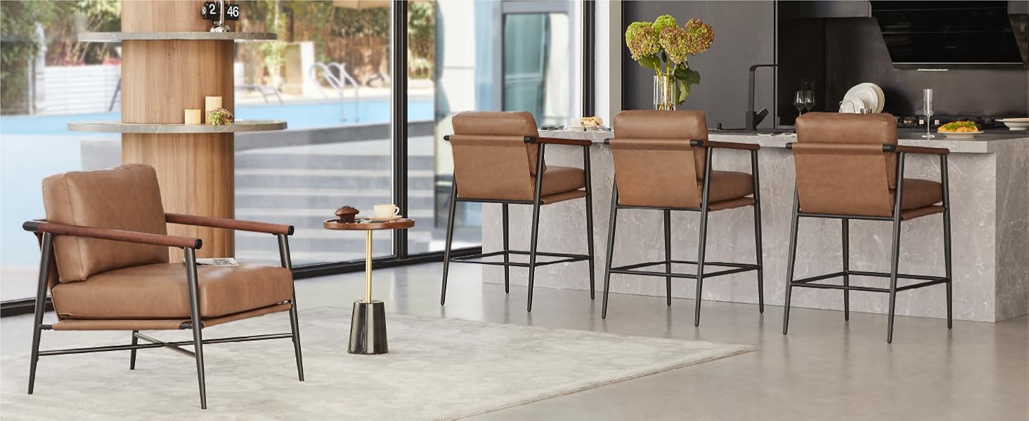 leather accent chair