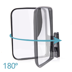 Bumbee Golf Cart Folding Side Rear View Mirrors