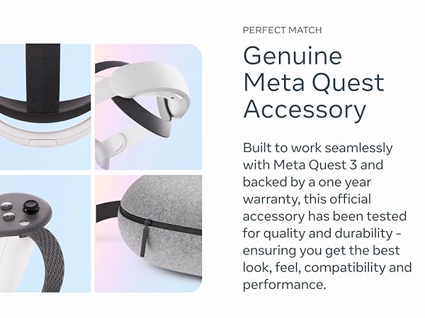 Meta Quest Elite Strap with Battery – Works with Meta Quest 3/3S