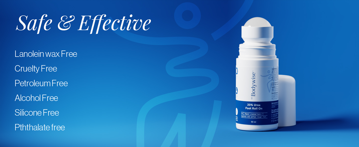 urea foot roll on