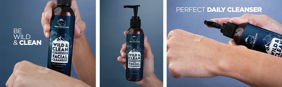 be Wild and Clean with Wild Mountain Wild and Clean Cleanser 