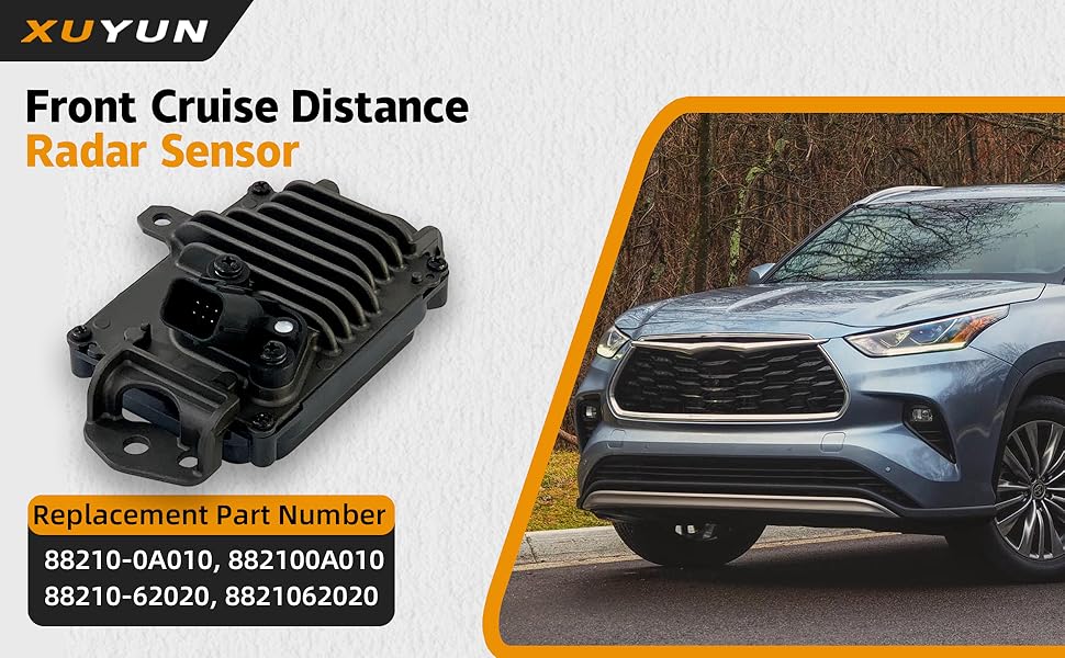 e511024AD電動120 Amazon.com: 88210-0A010 Front Cruise Control Distance Radar