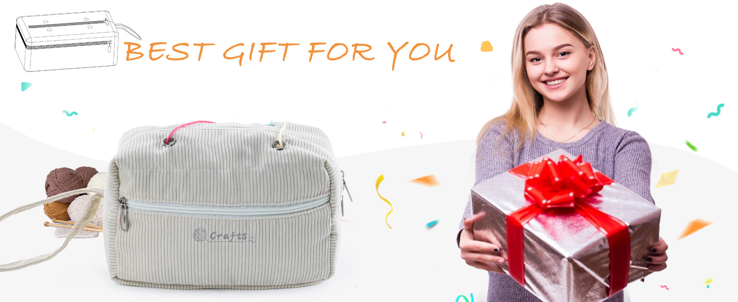 Portable Knitting Bag 