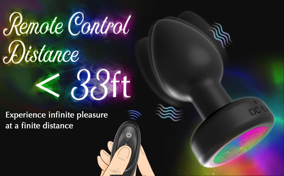 Vibrating Anal Plug Light Up Anal Vibrator Prostate