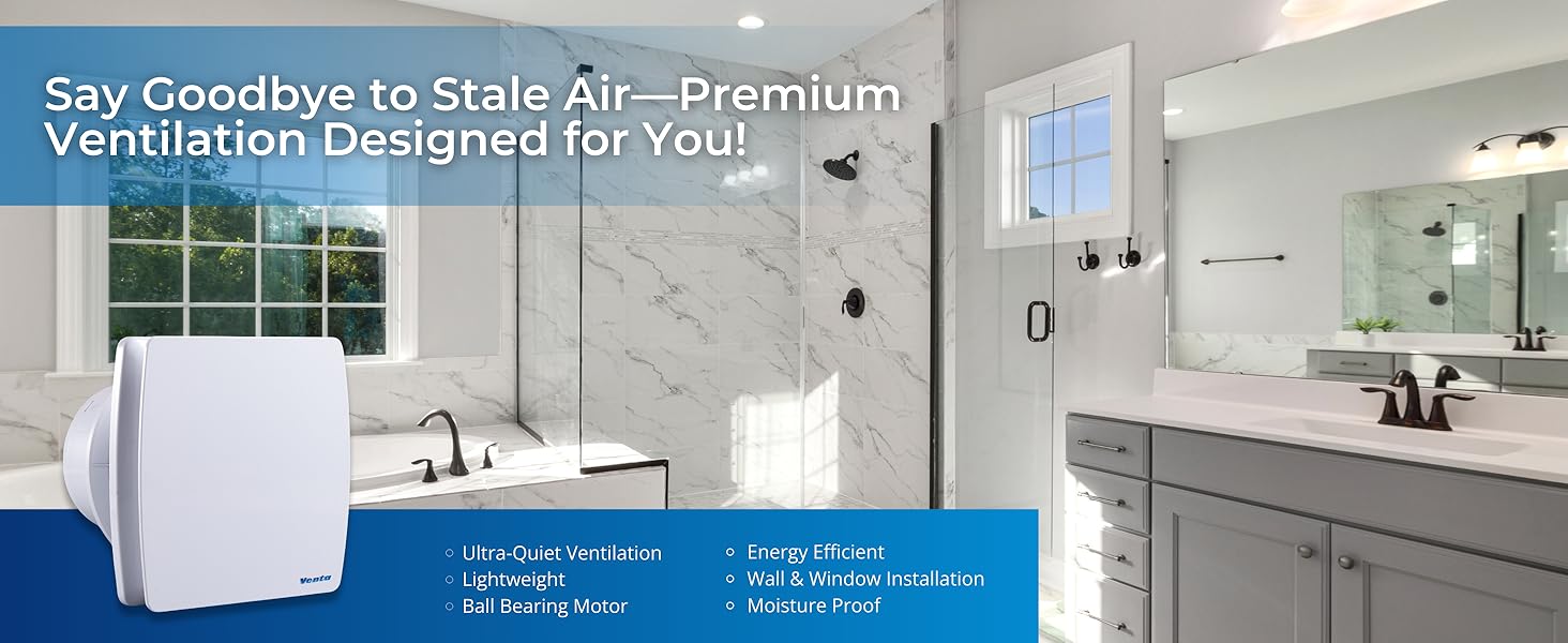 White Exhaust Fans