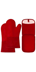 Silicone Oven Mitts and Pot Holders