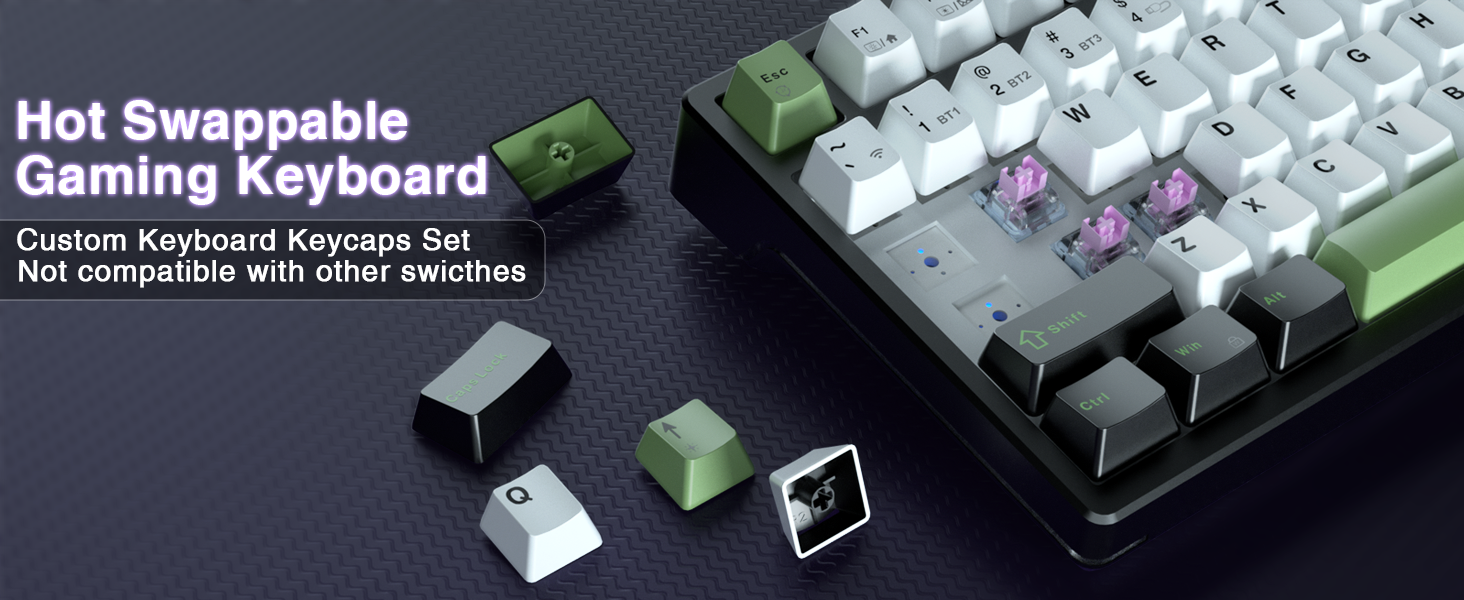 hot swappable mechanical keyboard