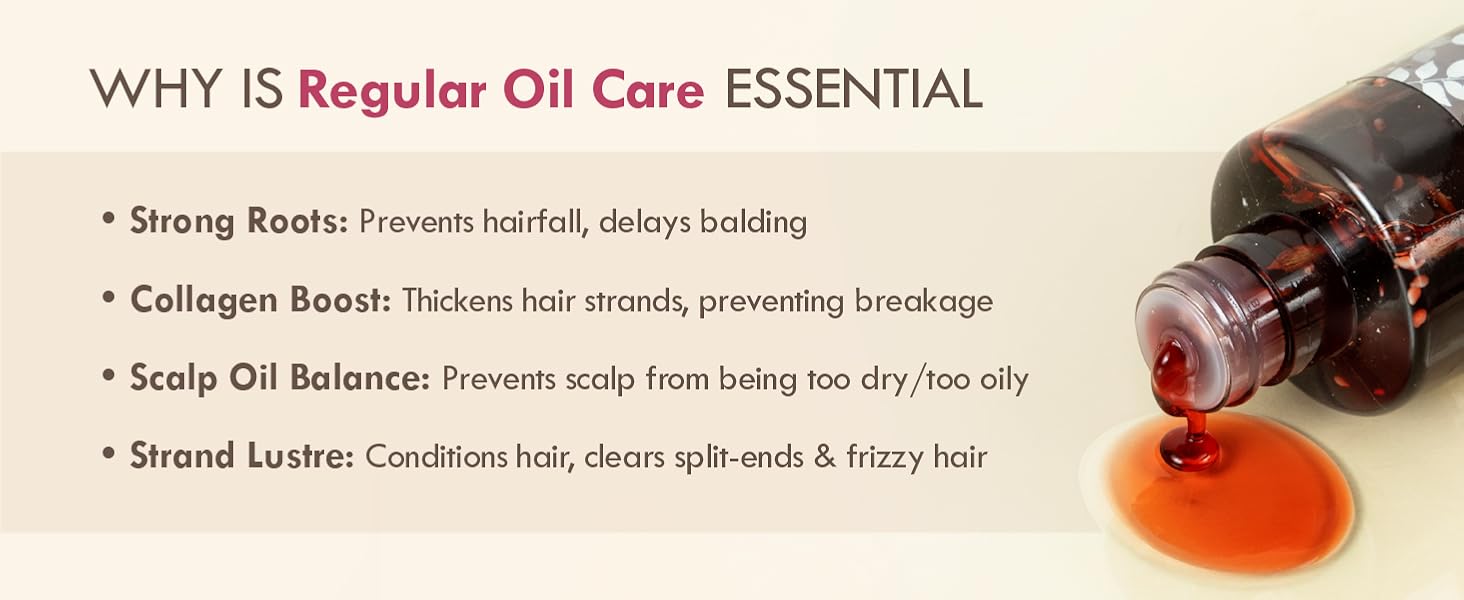 Nat Habit hair oil dandruff growth Coconut Amla Neem Hibuscus frizzy curry castor treatment adivasi