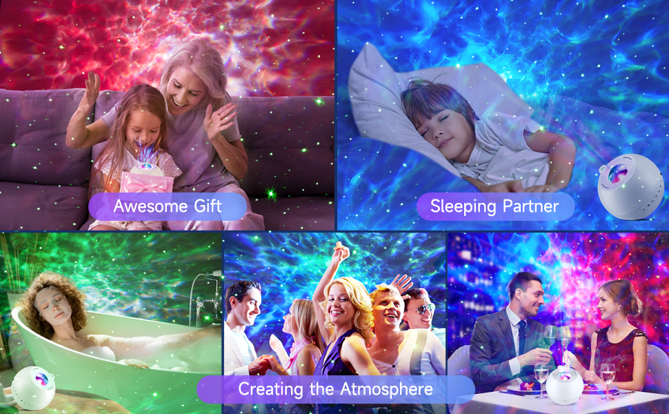 Galaxy Projector Star Projector