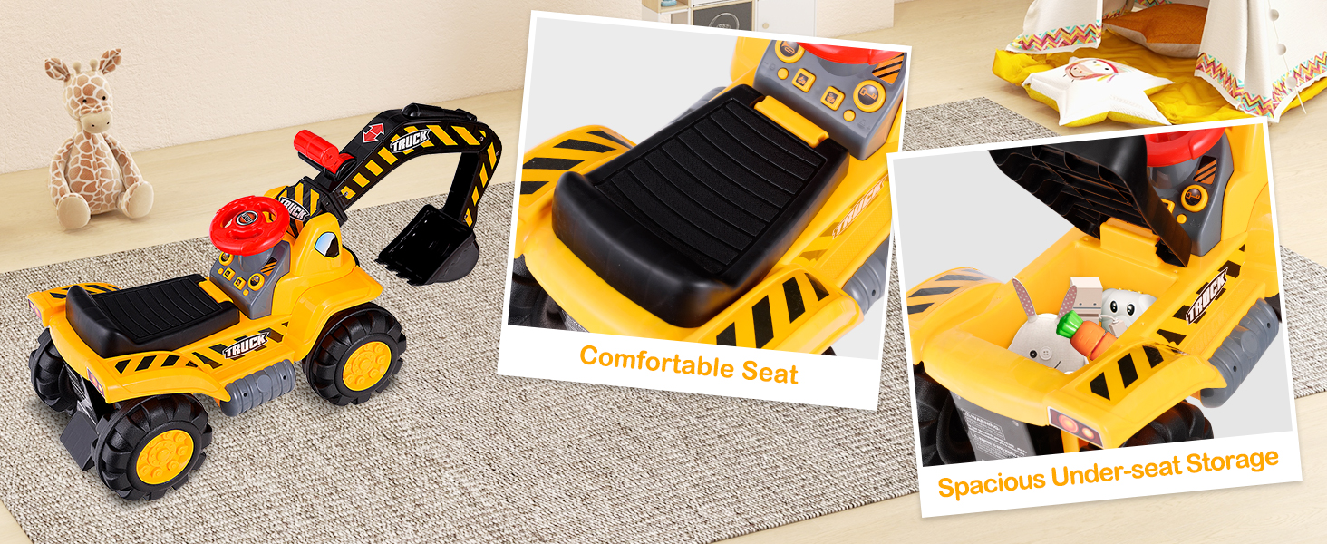 kids ride on excavator,excavator for kids,excavator toys for boys,kids excavator digger