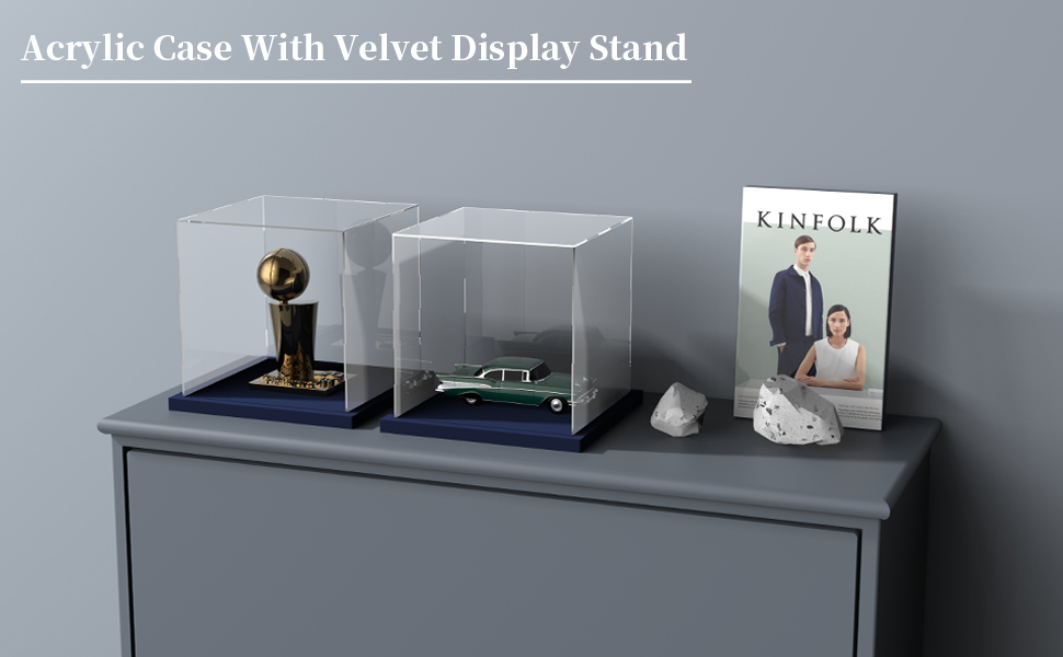 UoYeet Display Case for Collectibles, Acrylic Display Case