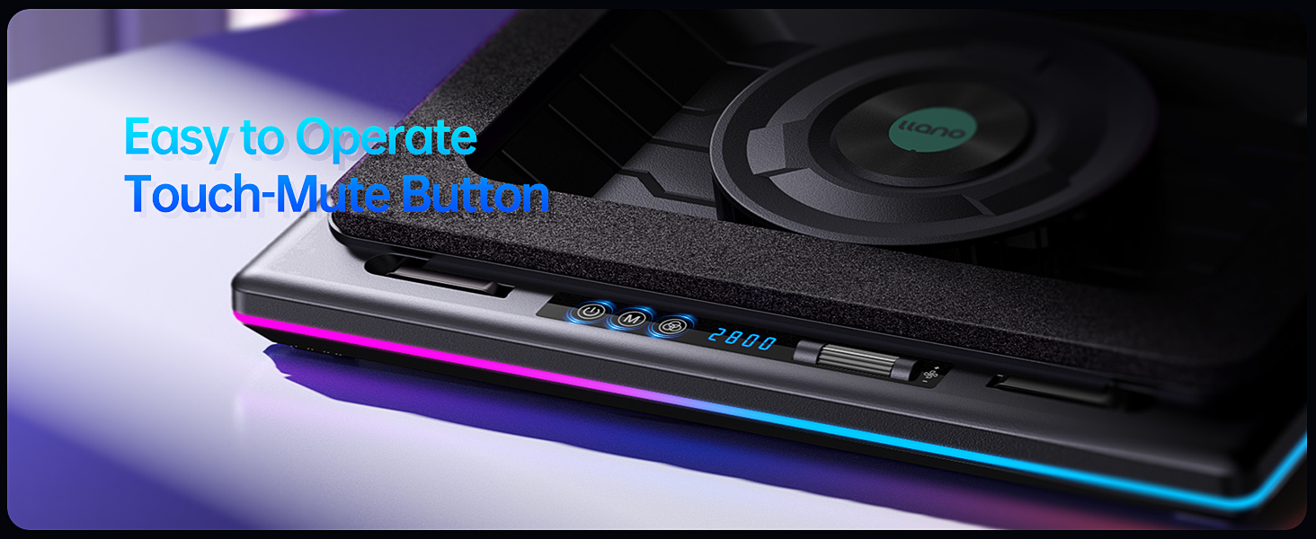 llano 2024 Gaming Laptop Cooling Pad