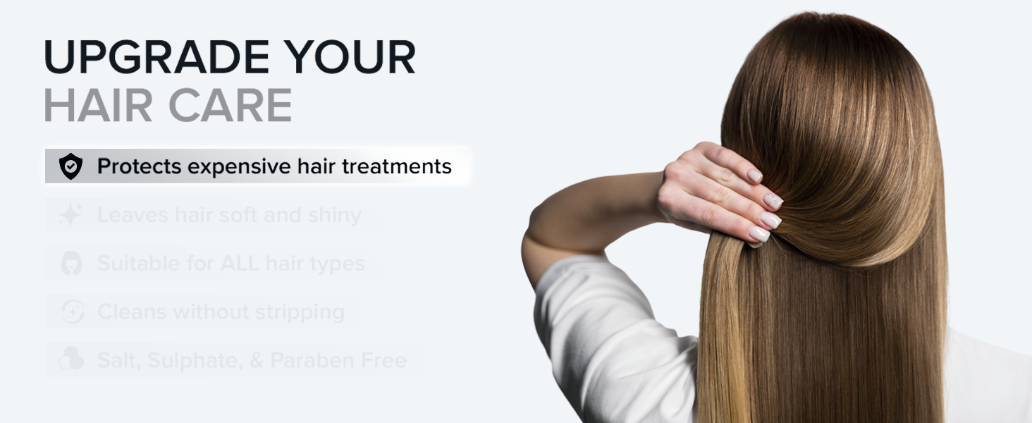 Salt And Sulphate Free Shampoo And Conditioner Set (500ml x2) Sulphate