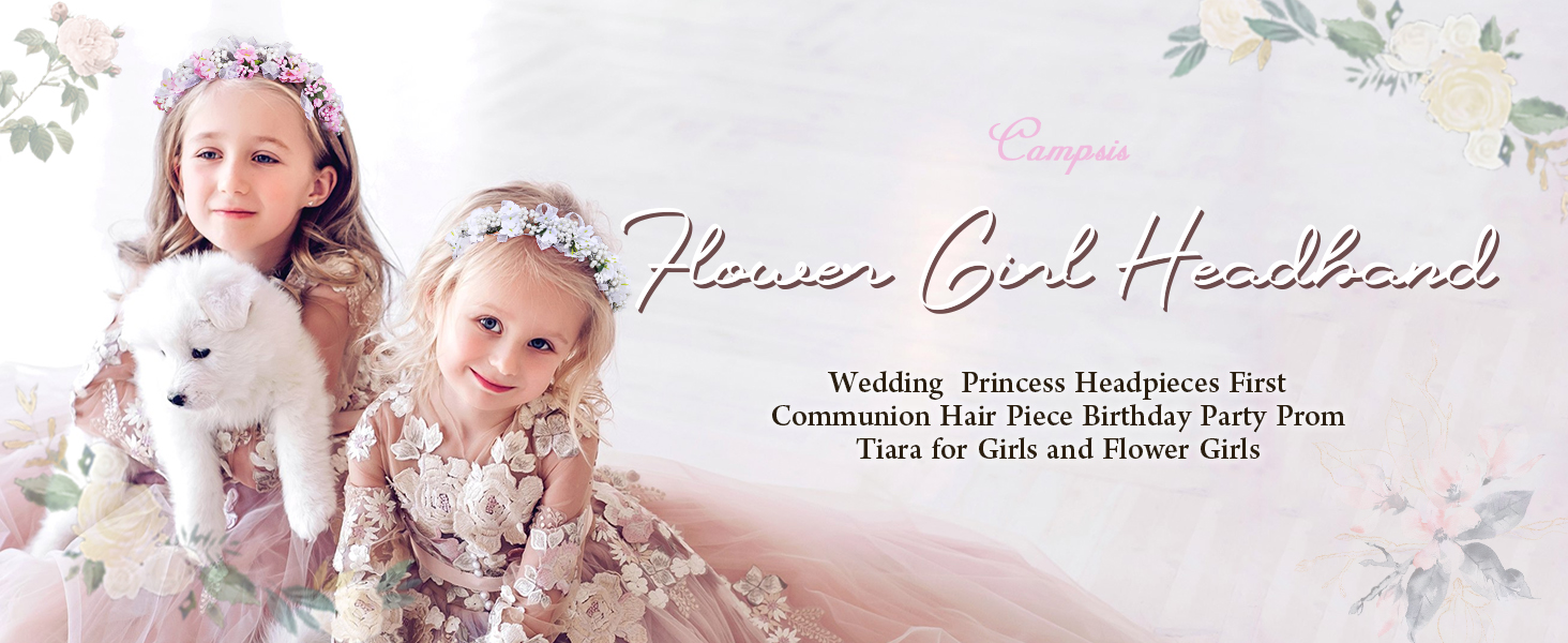 flower girls headpiece