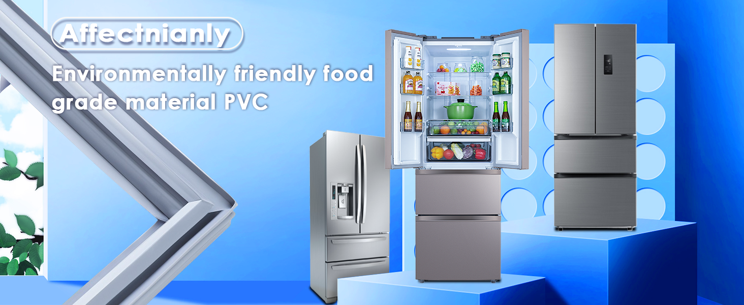 Refrigerator French Door Gasket W10830162, Compatible with