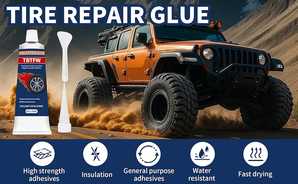 tire repair glue tire glue sidewall tire repair kit