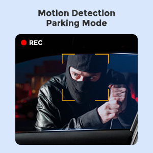 Motion Detection Parking Mode